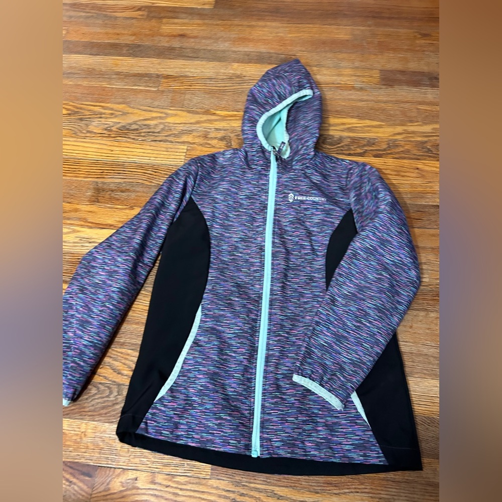 Free Country Kids' Purple and Black Ski Jacket